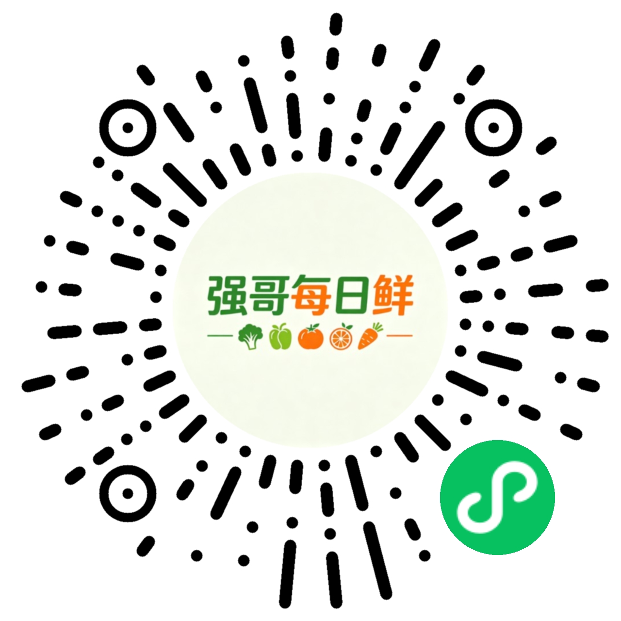 百福商店 小程序码
